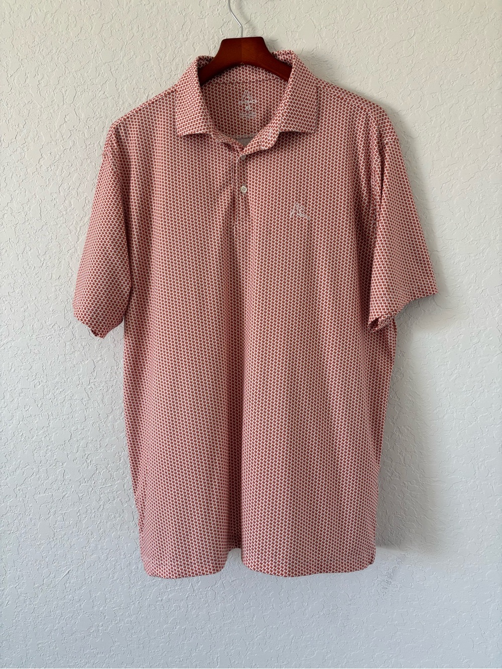 Rhoback Men's Texas Polo in Burnt Orange